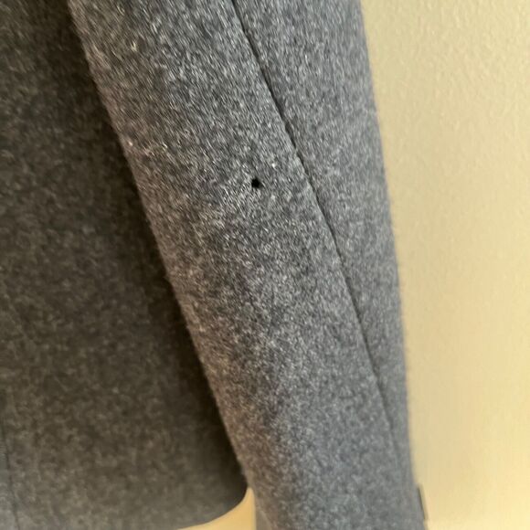 1980s Pendleton Blazer Jacket Womens 6 Petite Small Grey Preppy Classiccore - Picture 4 of 9